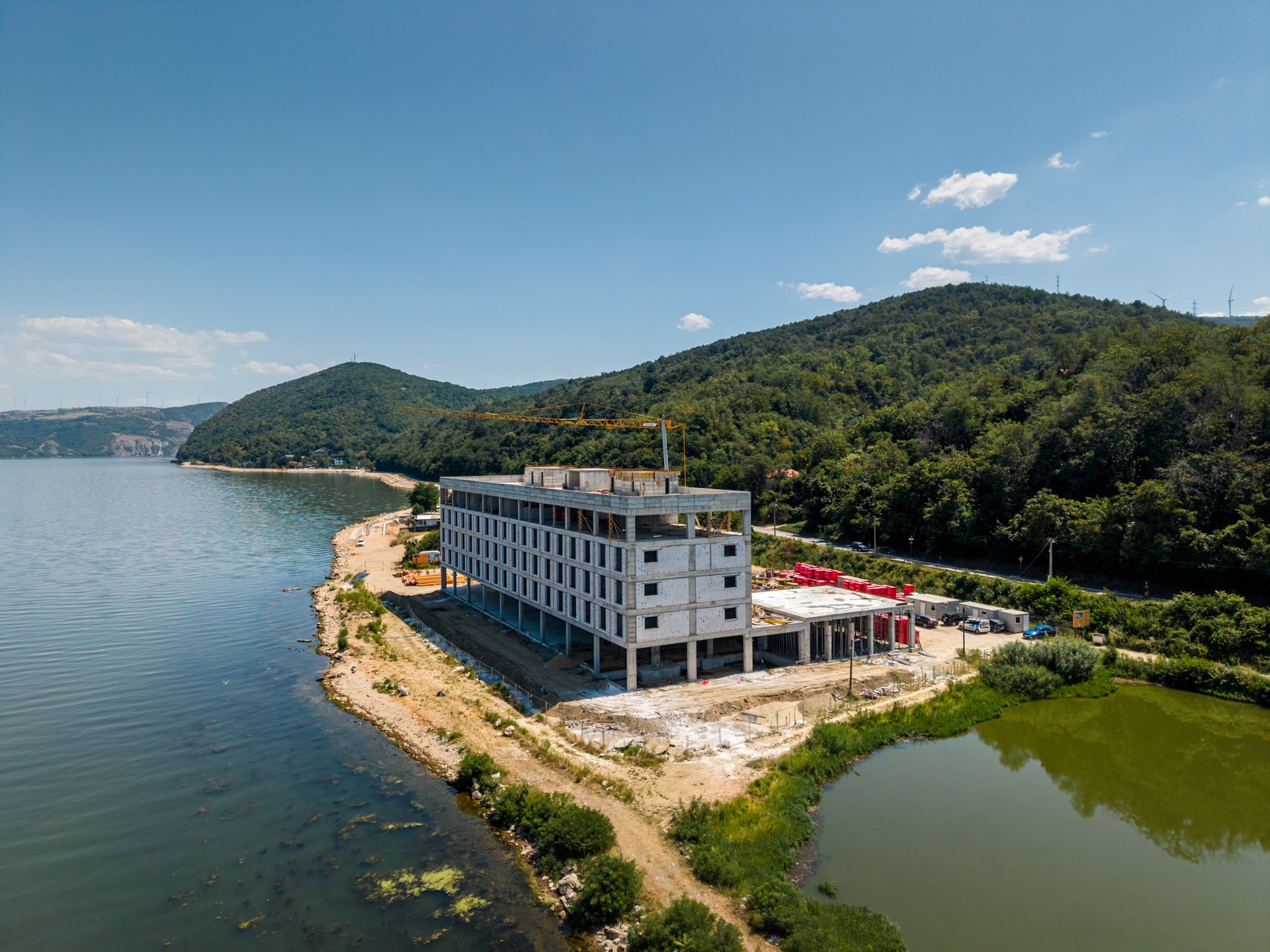 Ramada by Wyndham Danube Waterfront Golubac – izgradnja, avgust 2026